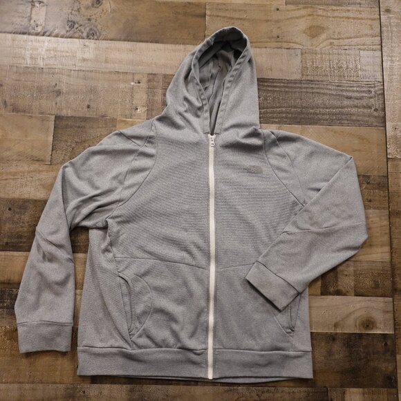 The North Face Full Zip Hoodie Men’s XL Gray Made in USA - Picture 1 of 16